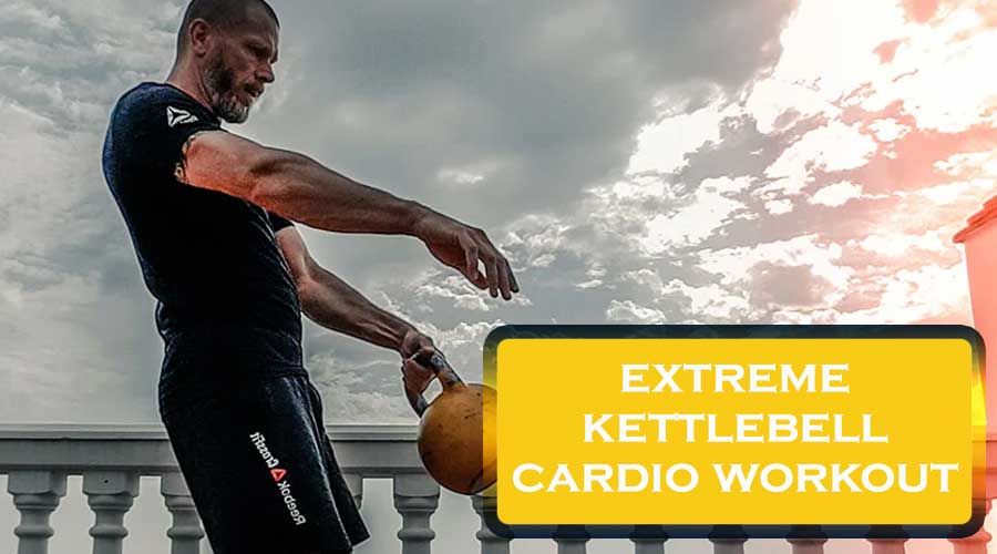 extreme kettlebell cardio workout