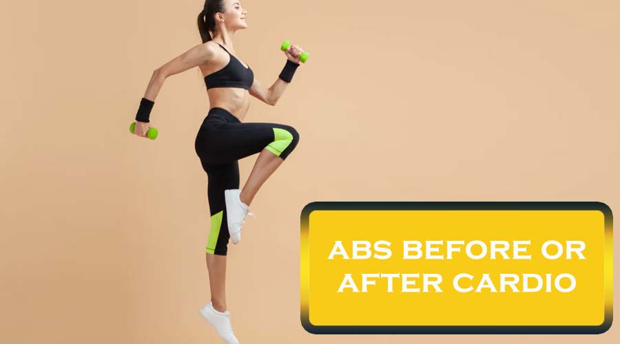 abs before or after cardio
